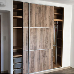 Sliding Door Cabinet Renovation - Housing Design Contractor